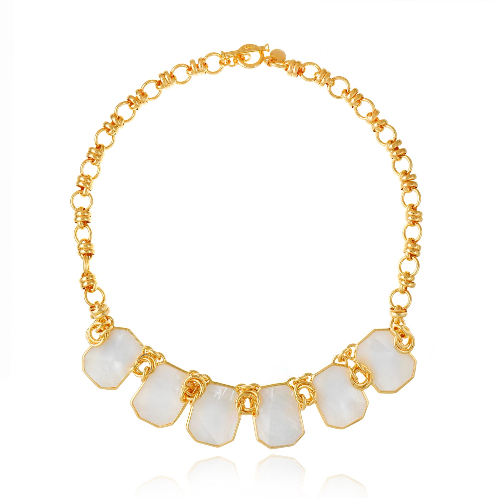 Icon Classic White Mother of Pearl Necklace