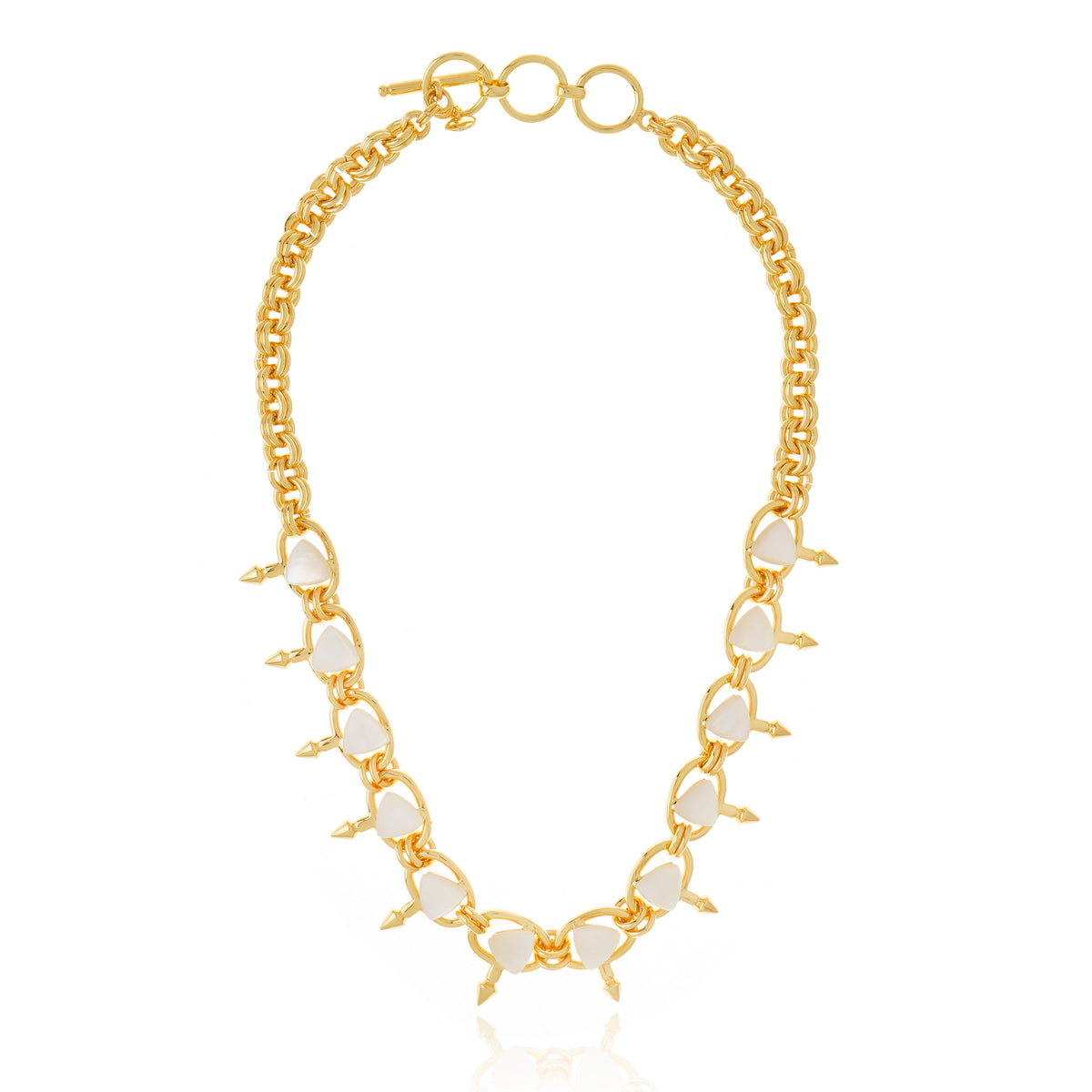 Aurora Necklace White Mother of Pearl