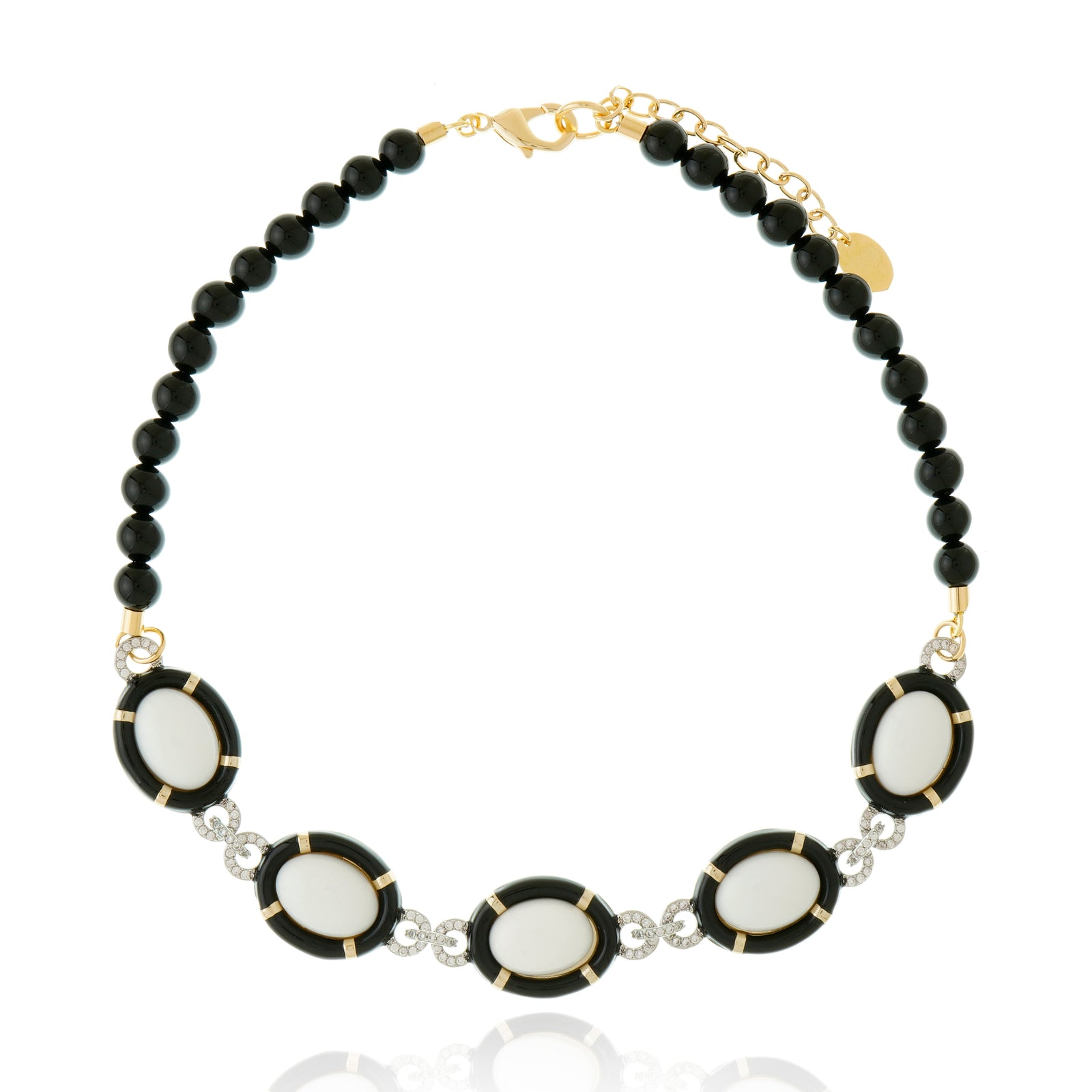 Fascino Necklace White Agate