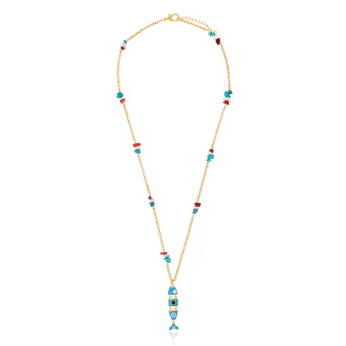 Cannes Necklace Turquoise