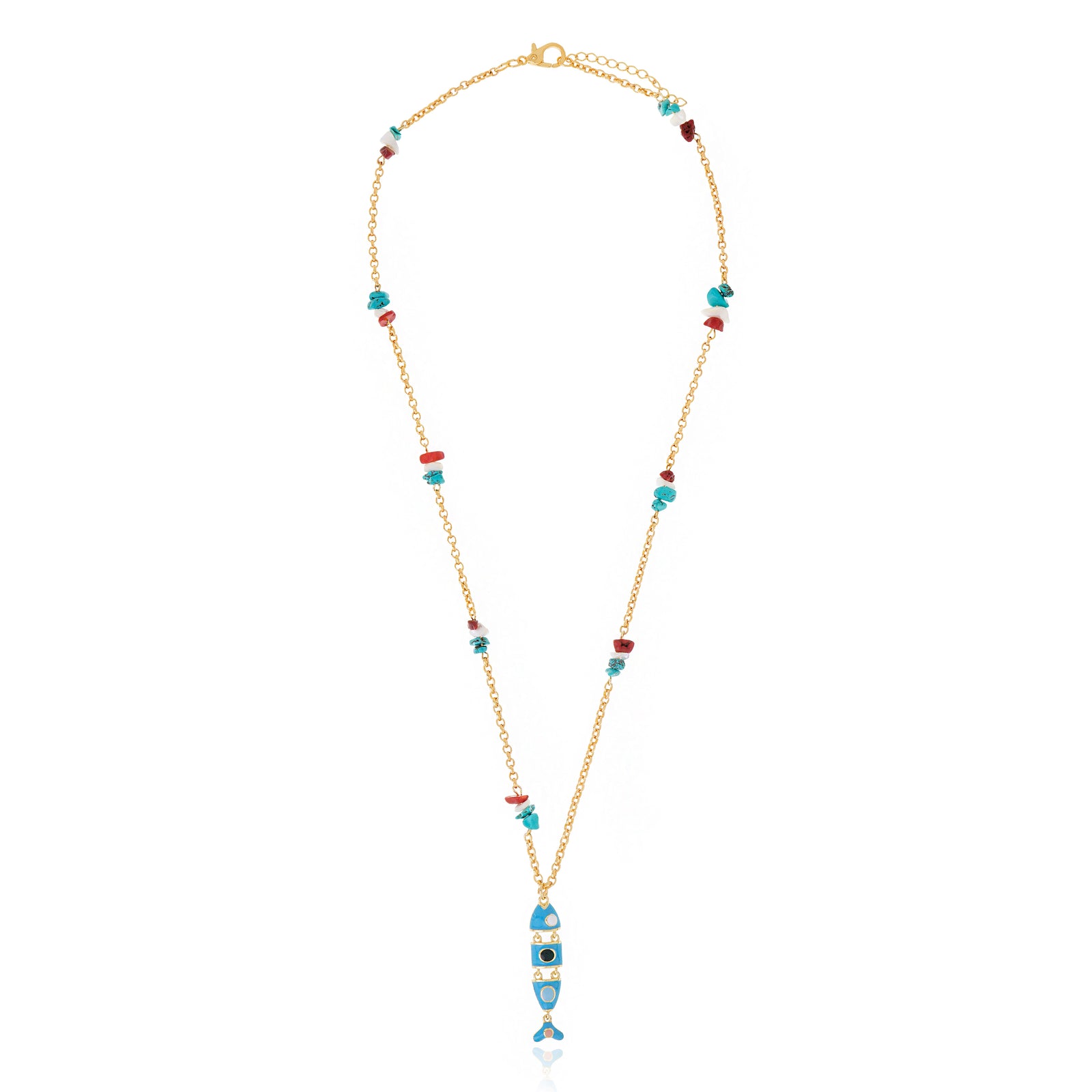Cannes Necklace Turquoise
