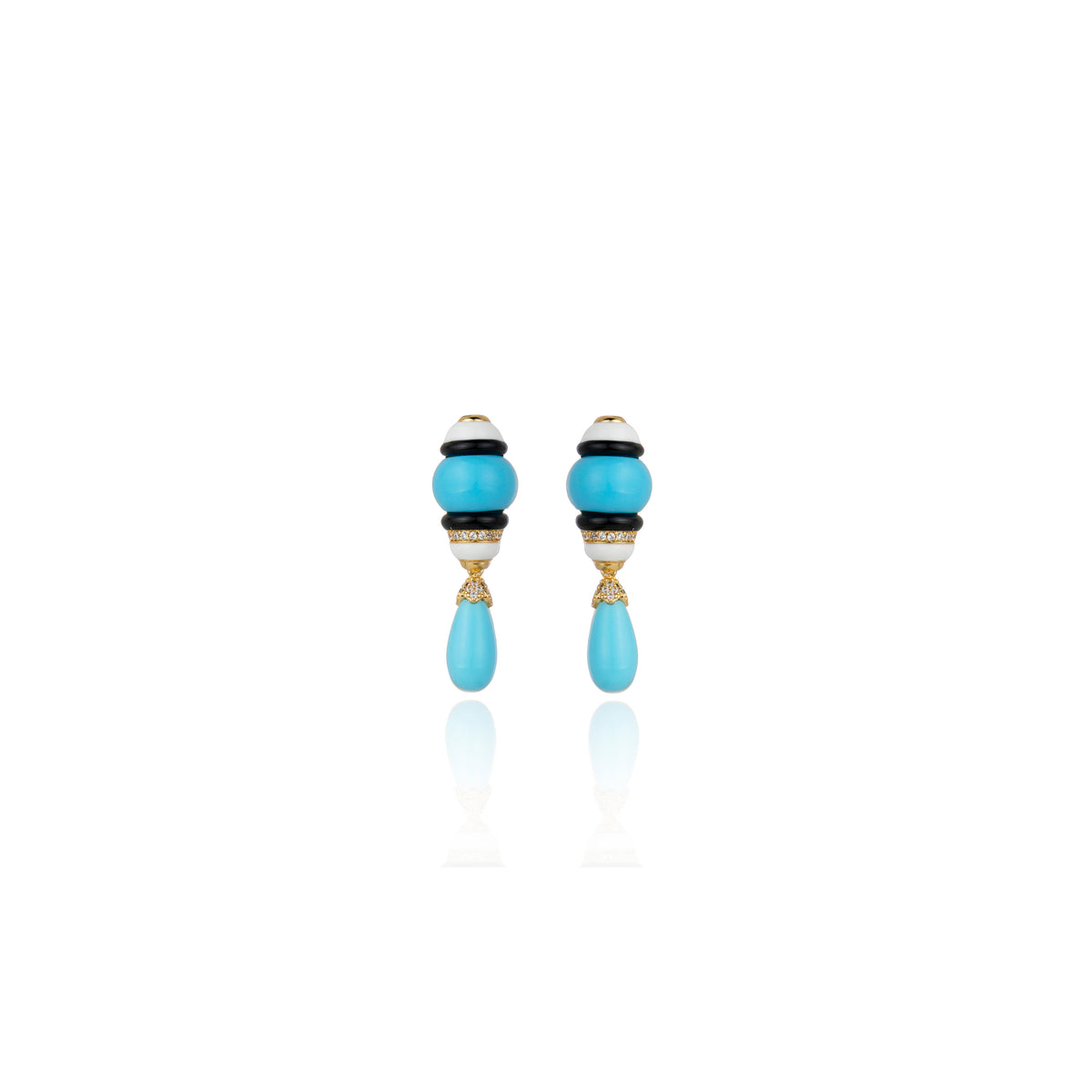 Qori Earrings Turquoise