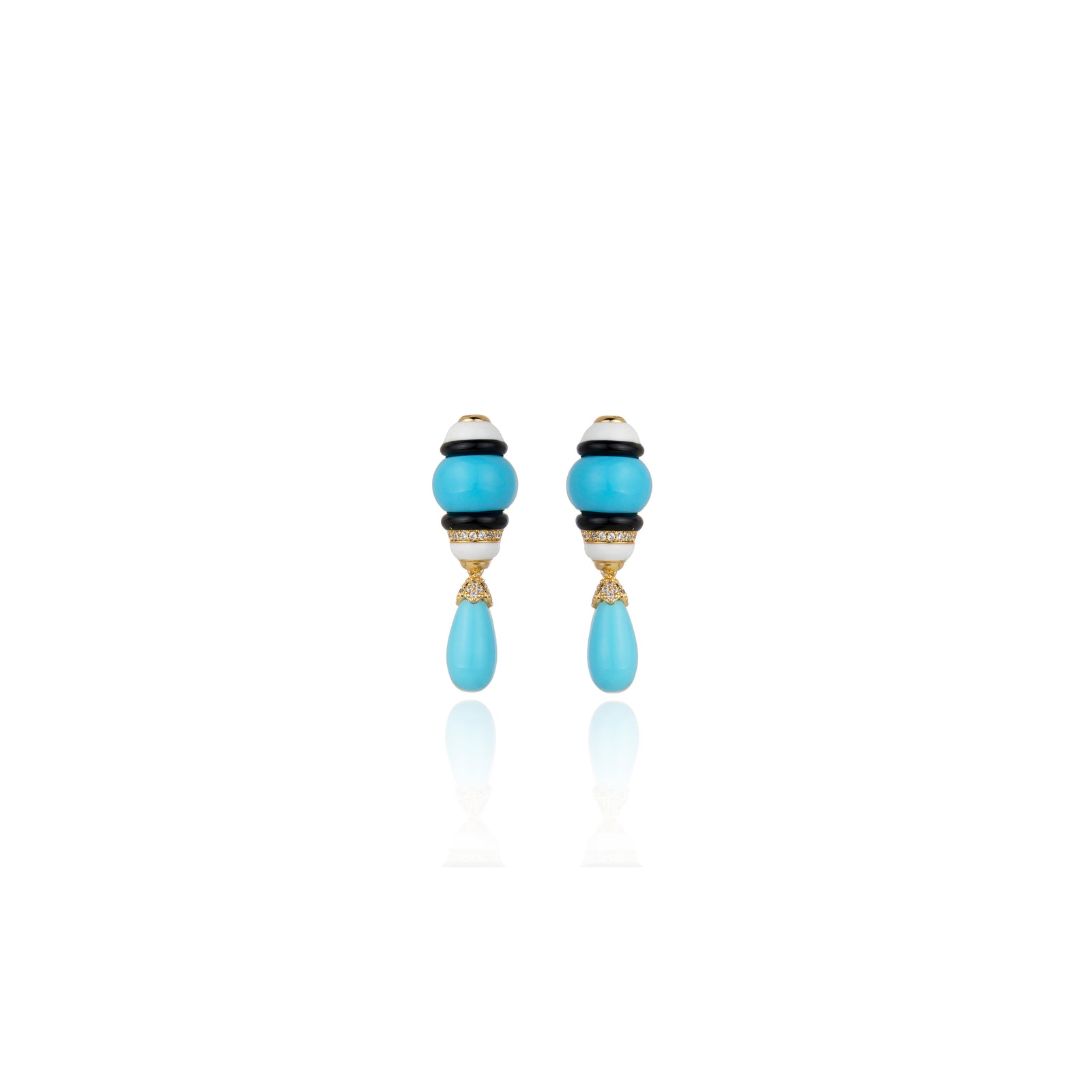 Qori Earrings Turquoise