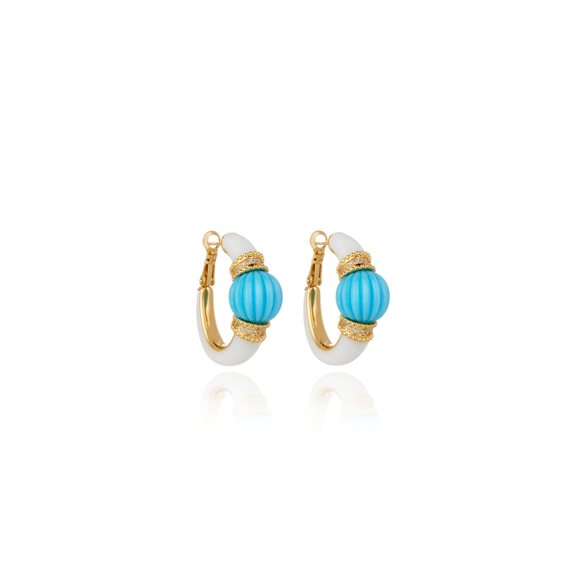 Amaru Hoop Turquoise