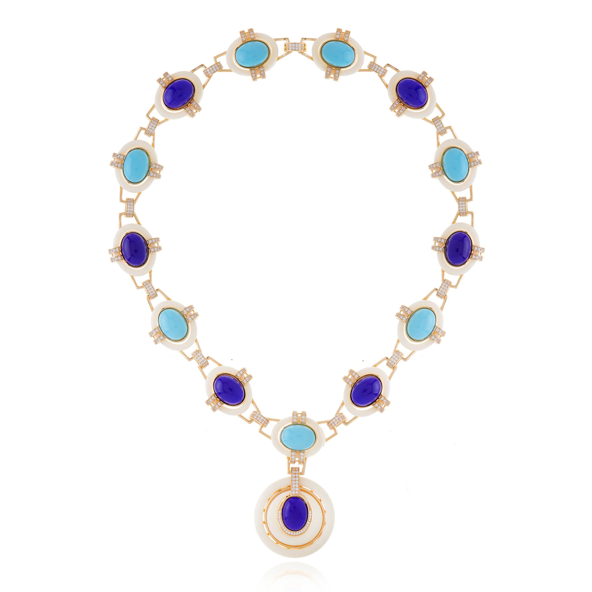 Machu Picchu Necklace Amethyst