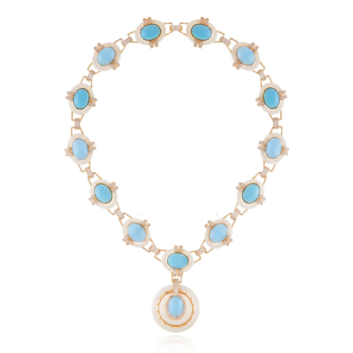 Machu Picchu Necklace Turquoise