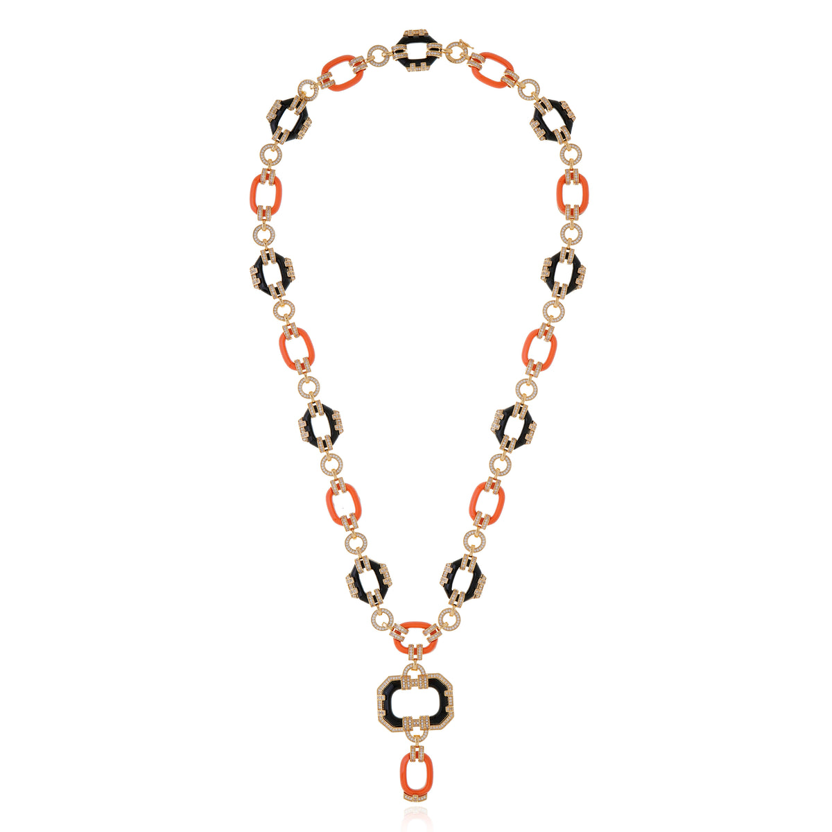 Solar Heritage Necklace Orange
