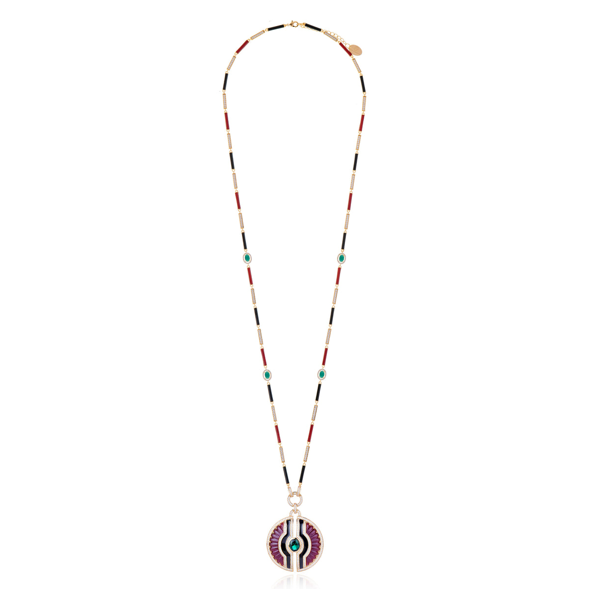 Inti Necklace Red
