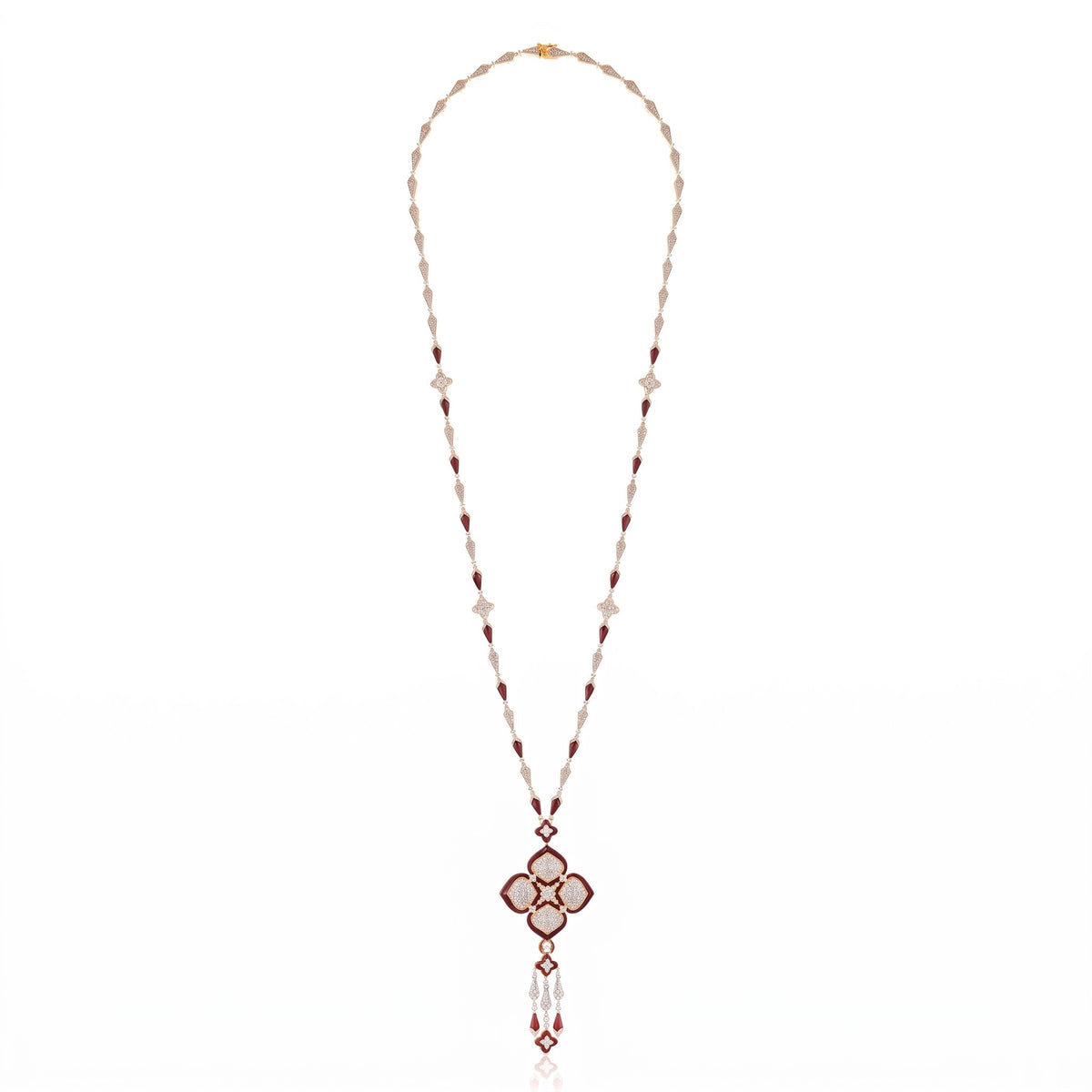 Cuzco Necklace Burgundy