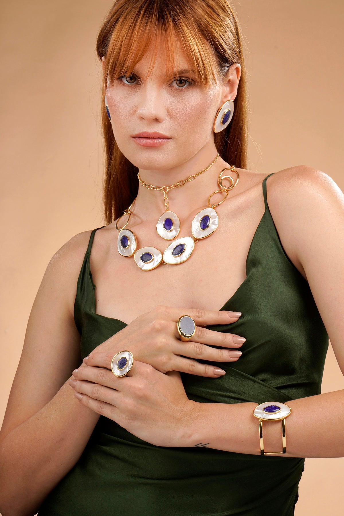 Poet Necklace - Mother of Pearl