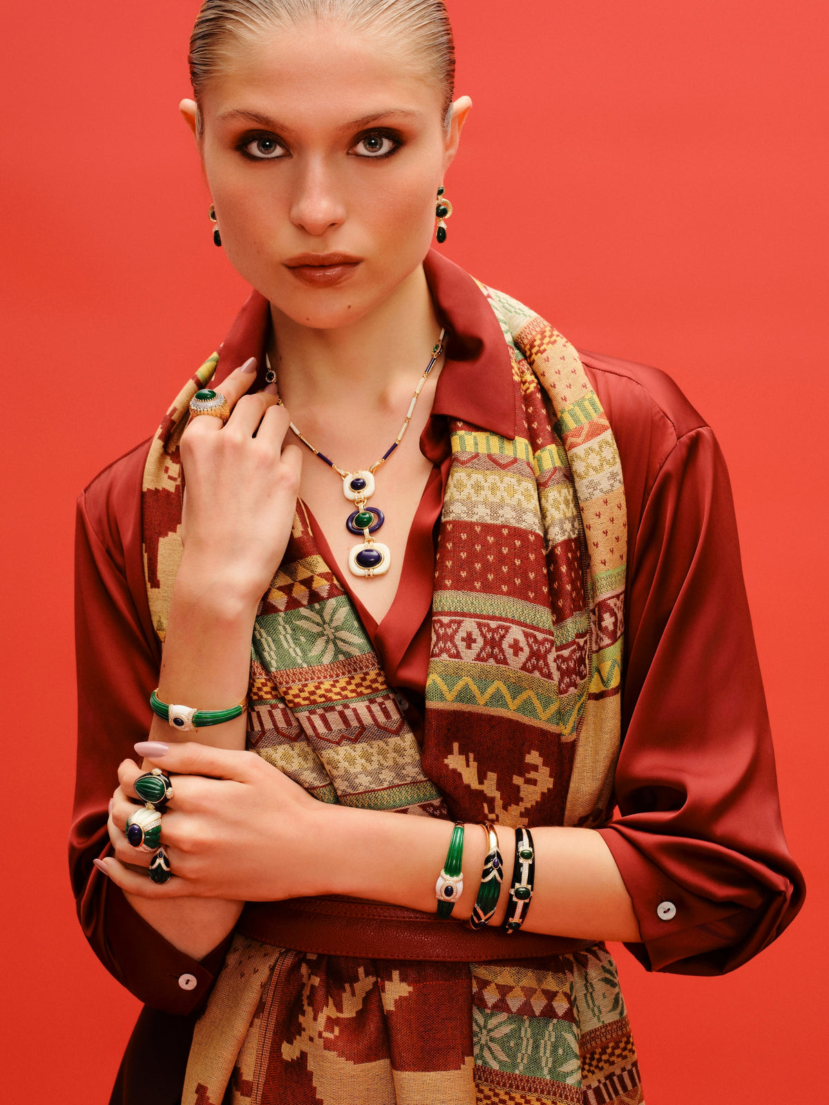 Empress Bracelet Green