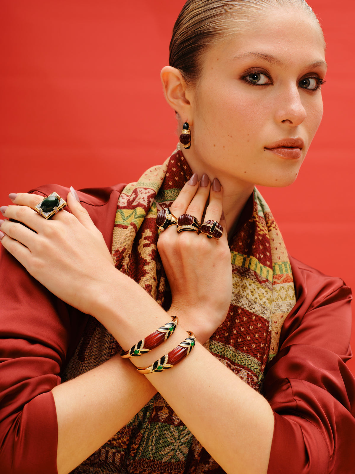 Amaru Hoop Red