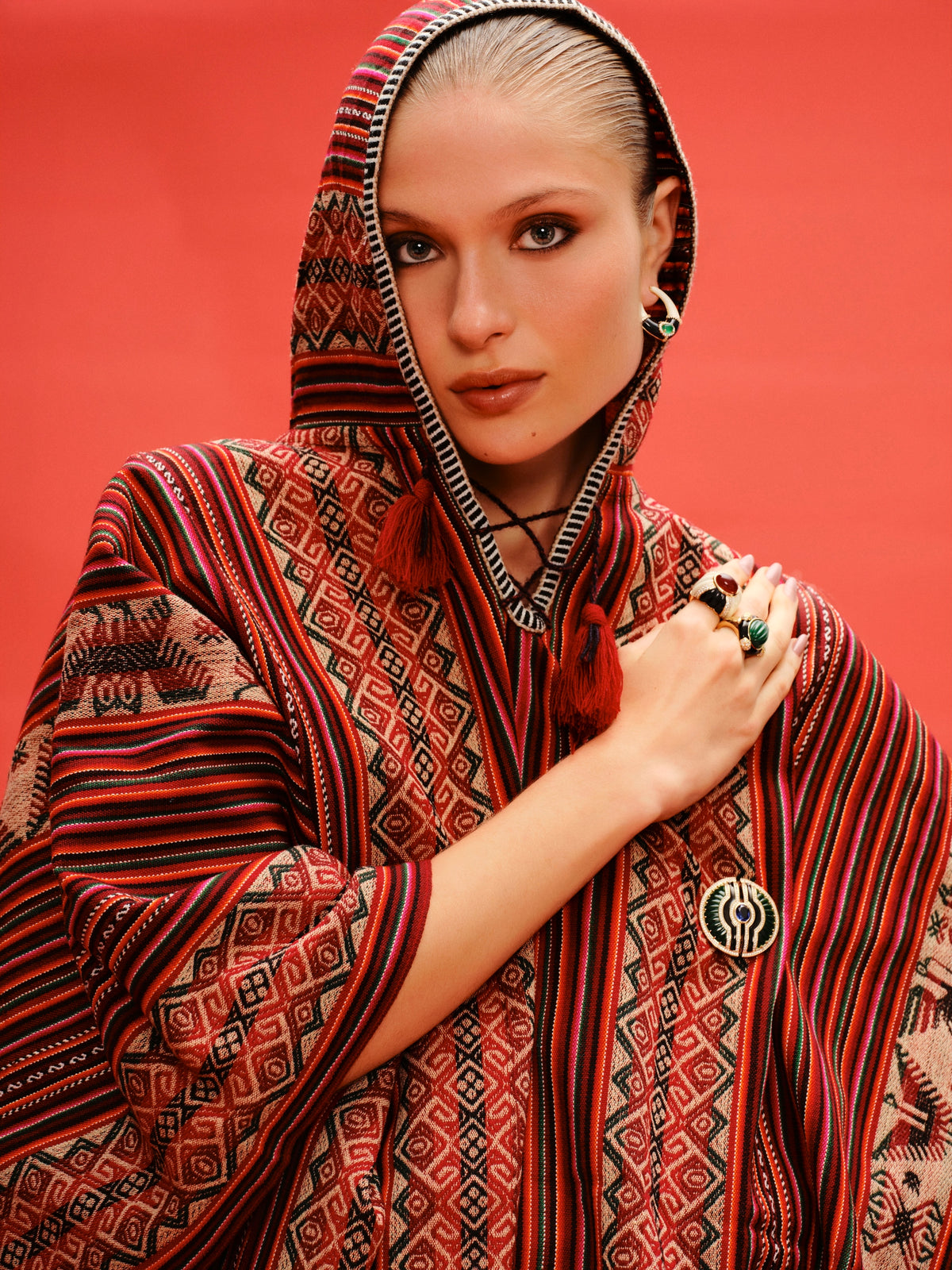 Andes Hoop Red