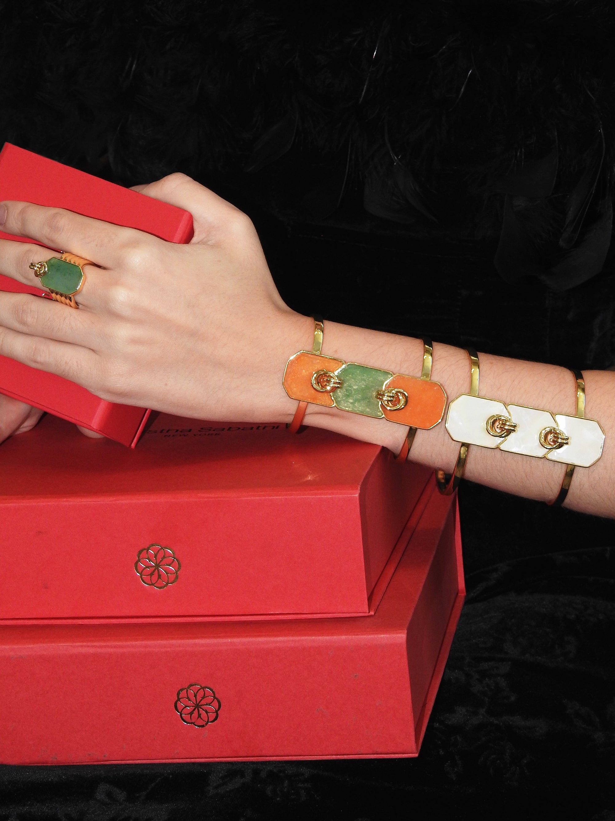 Icon Classic Green Aventurine Ring