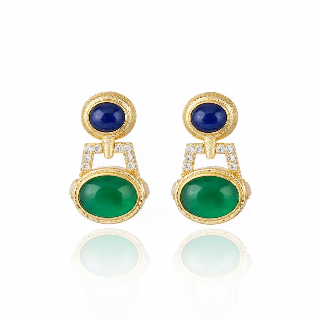 Segall Earrings Green