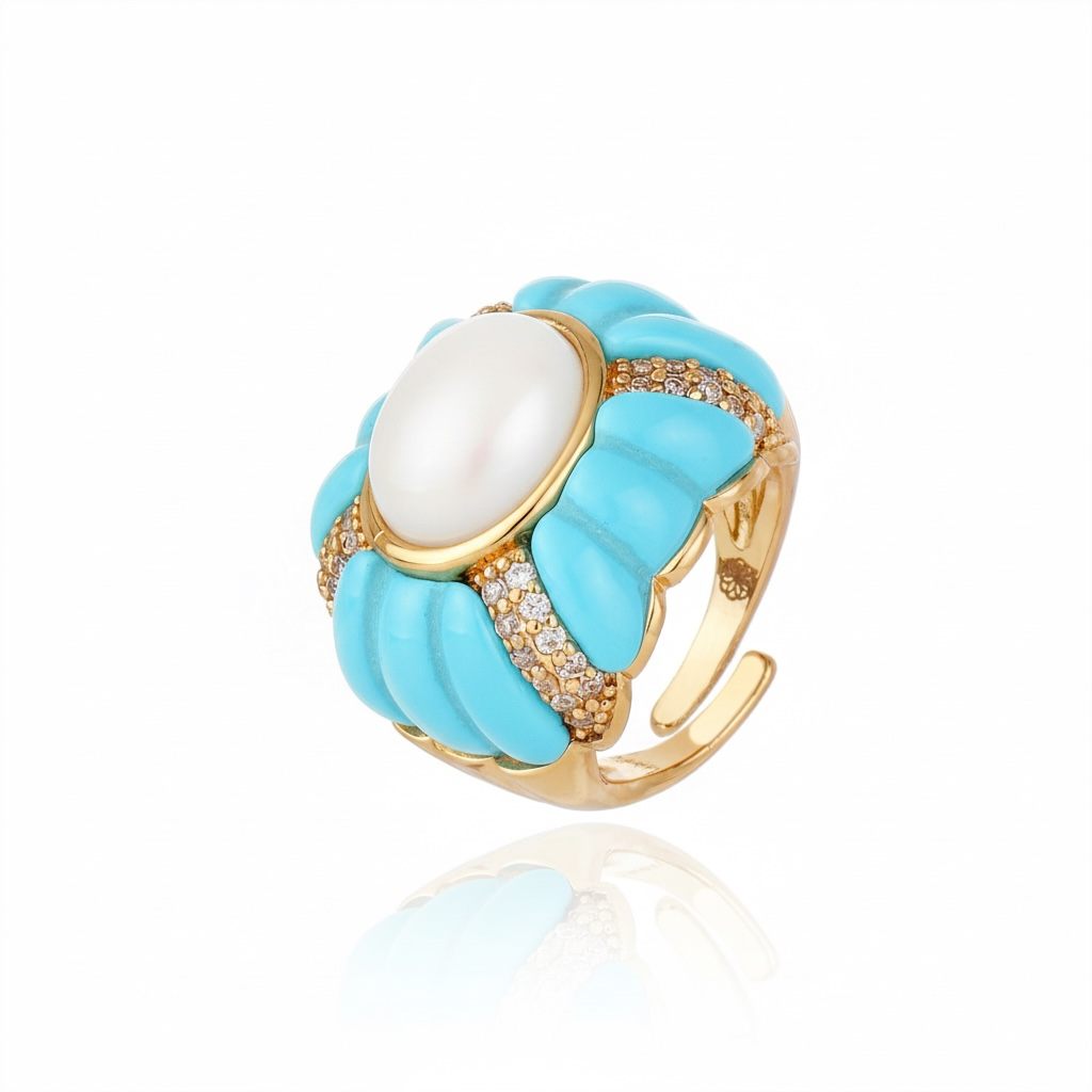Malfatti Ring Turquoise