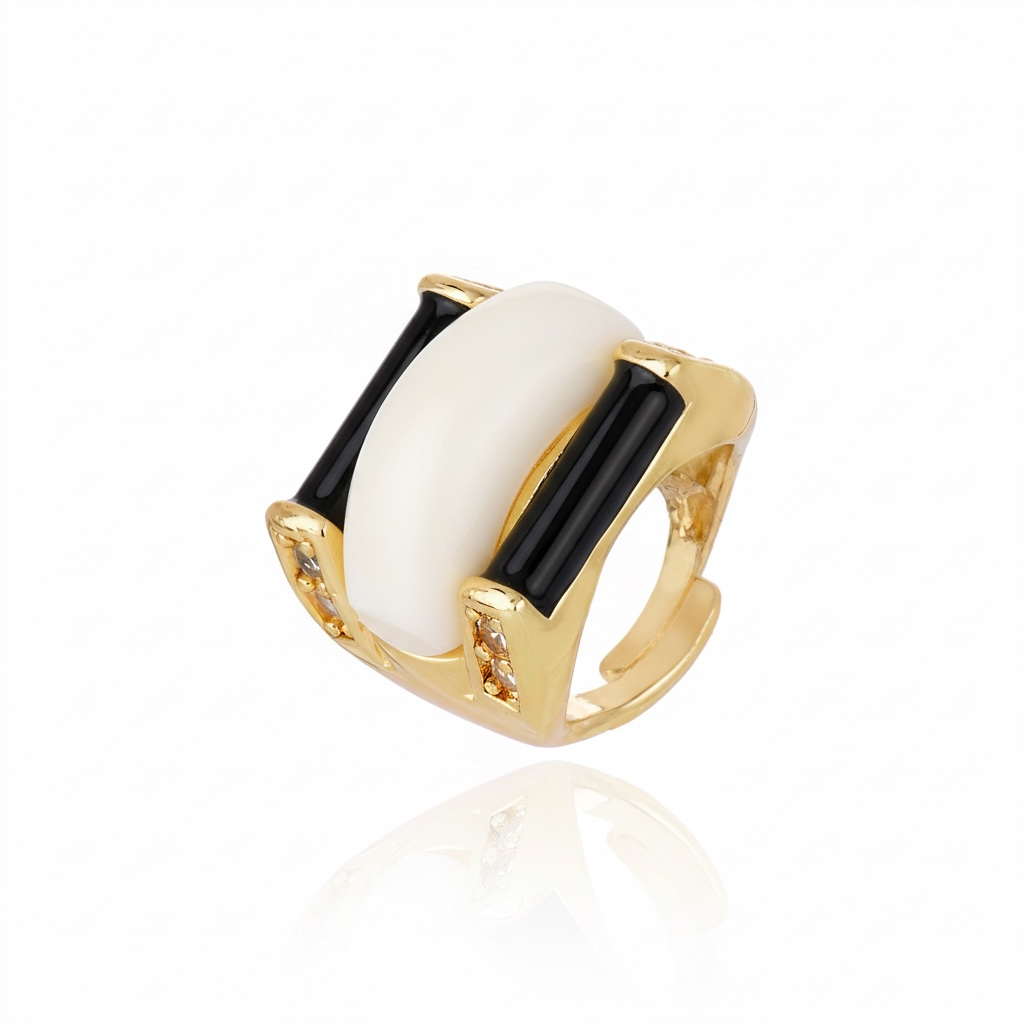 Zina Ring Black