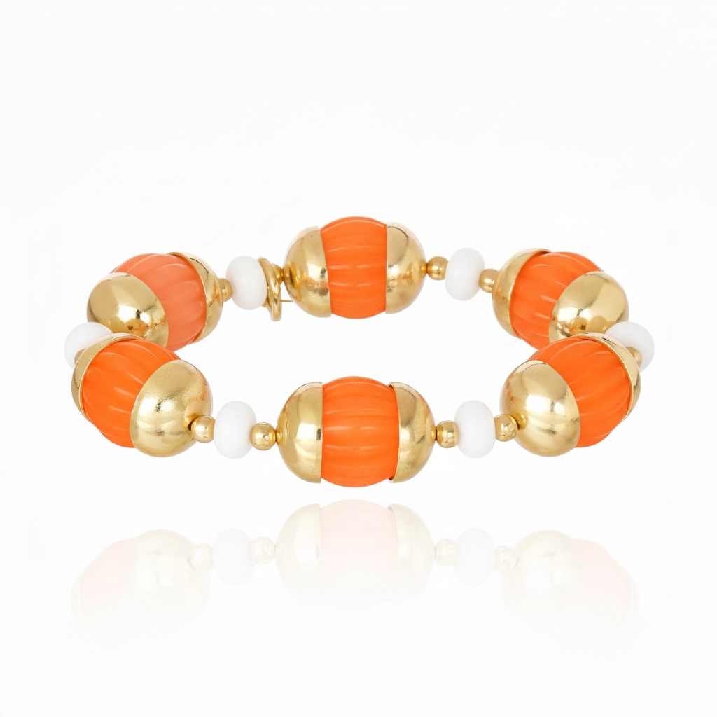 Zina Bracelet Orange