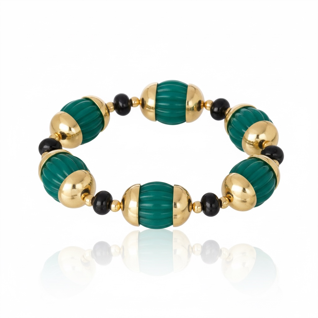 Zina Bracelet Green