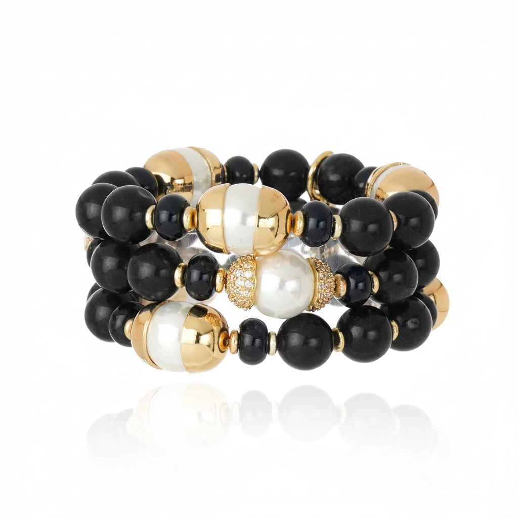 Portinari Trio Bracelet Black
