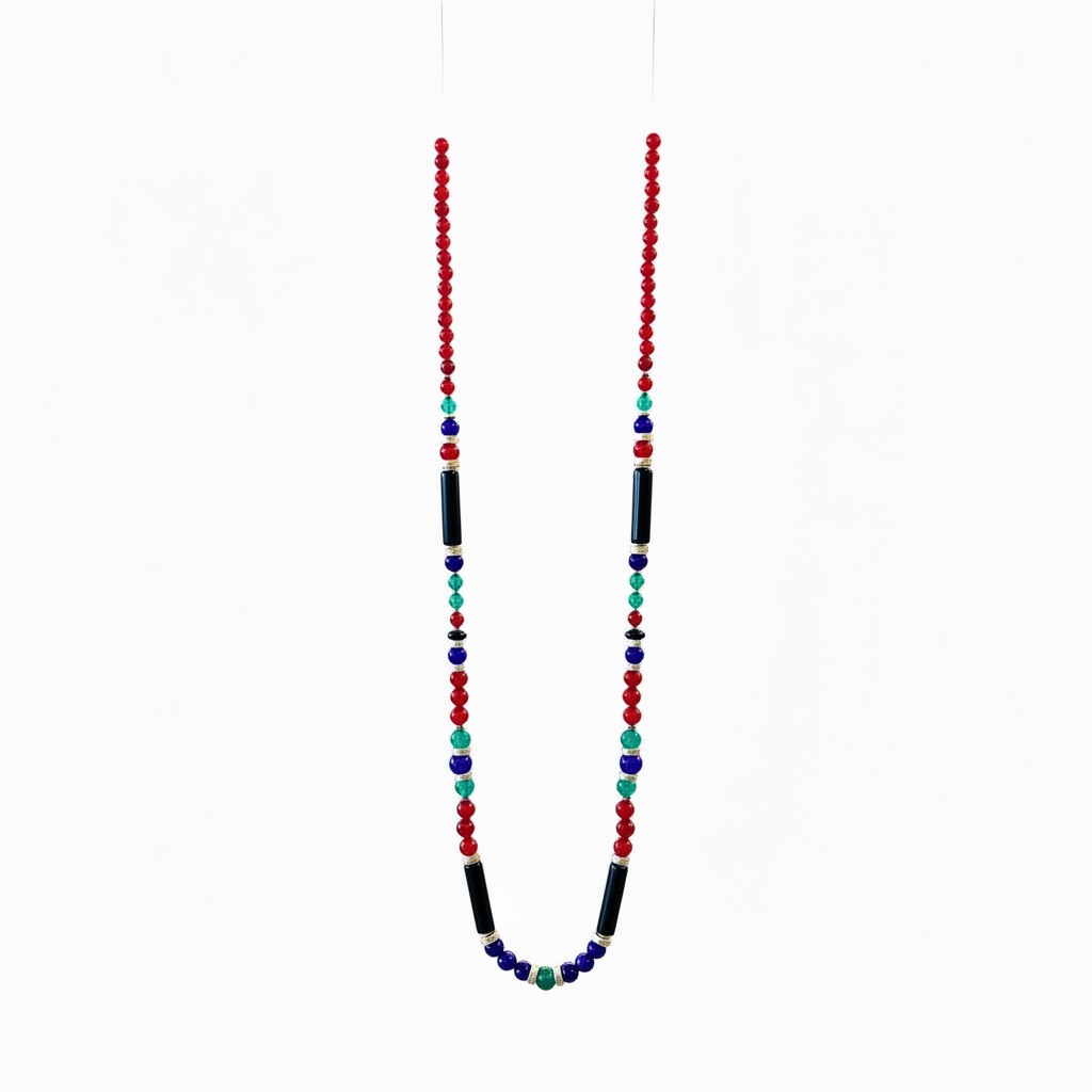 Portinari Necklace Red
