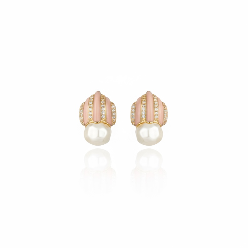 Graz Earrings Pink Angel