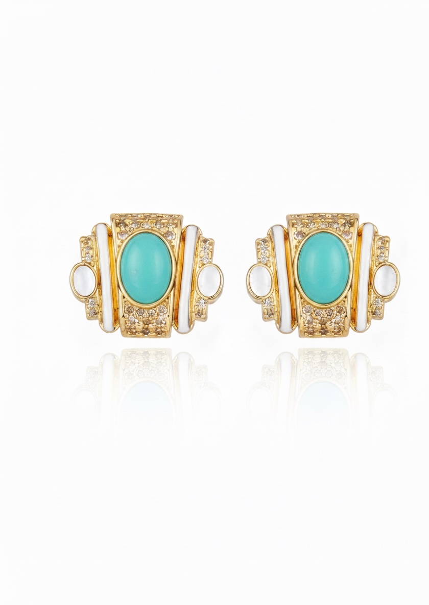 Djanira Earrings Turquoise