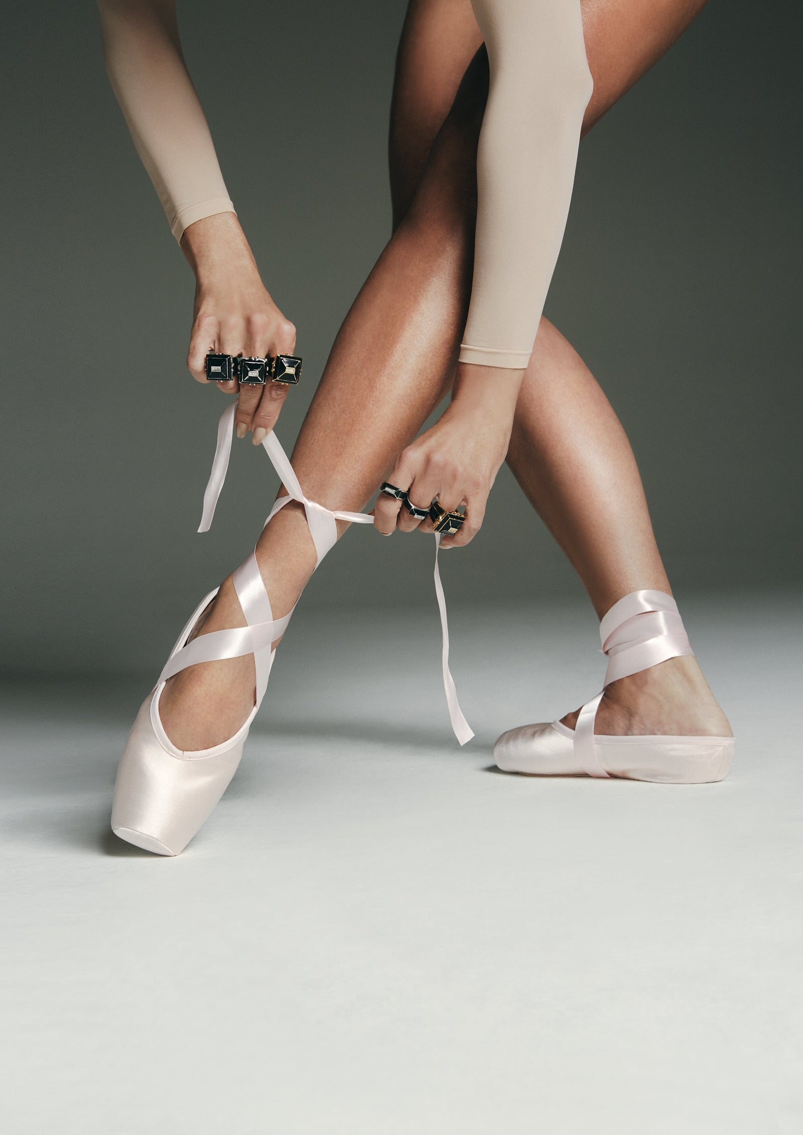 Large Geometric Ring - Silver