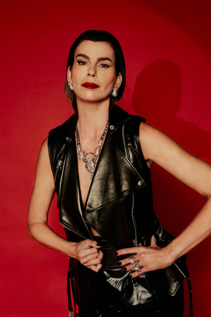 Max Spider Chain Necklace - Silver