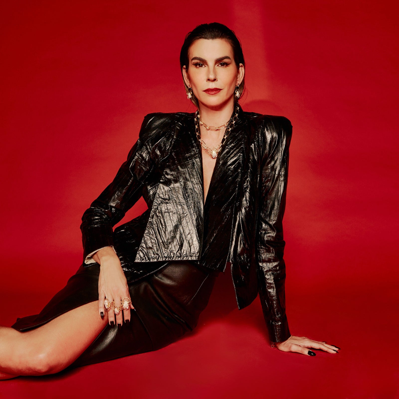 Classic Spider Chain Choker- Silver