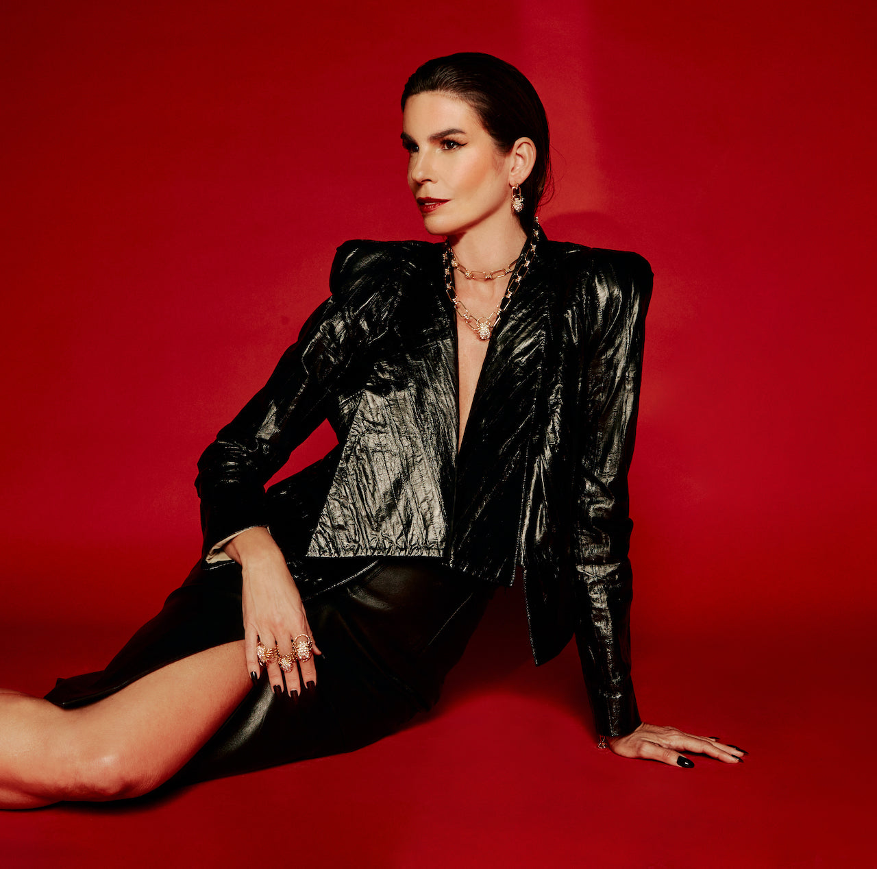 Classic Spider Chain Necklace - Gold