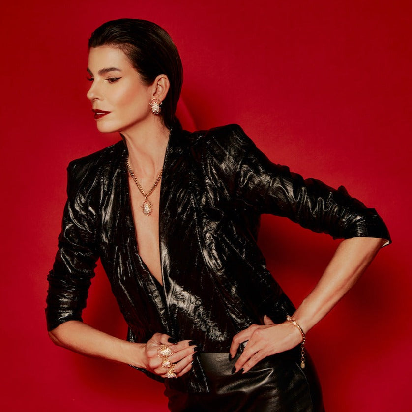 Large Spider Ring - 18k Gold-Plated