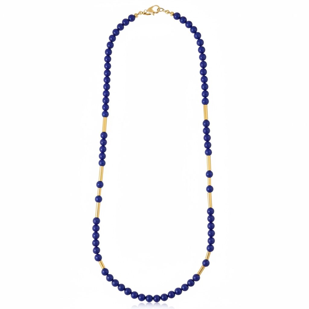 Long Hebe Necklace Blue
