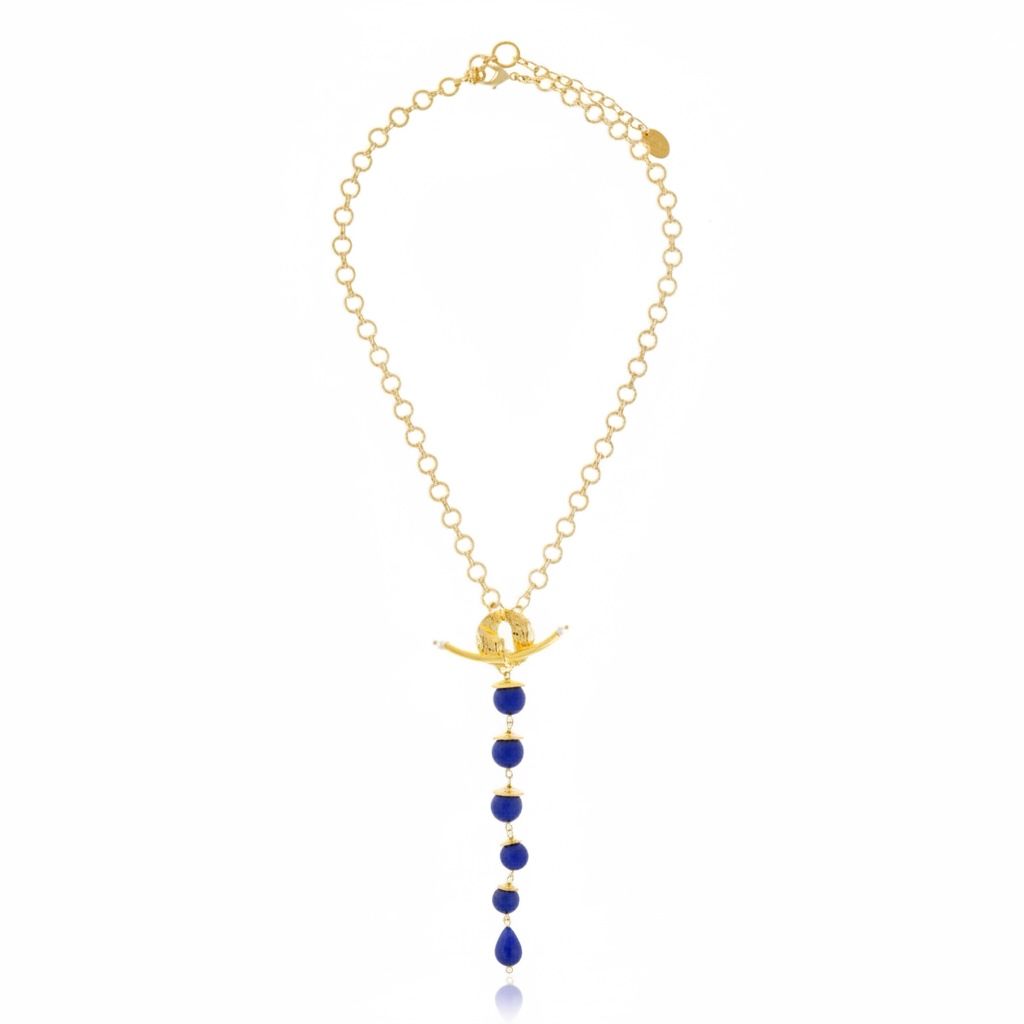 Lago Alba Necklace Dark Blue