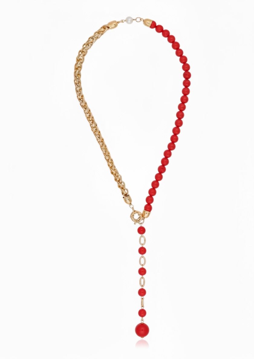 Isla Necklace Red