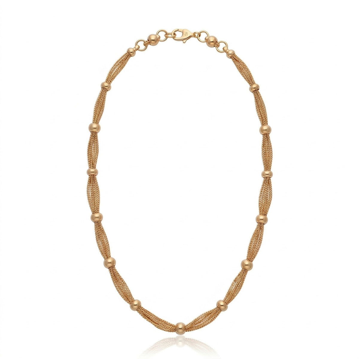 Classic Micro Multi Chain Choker