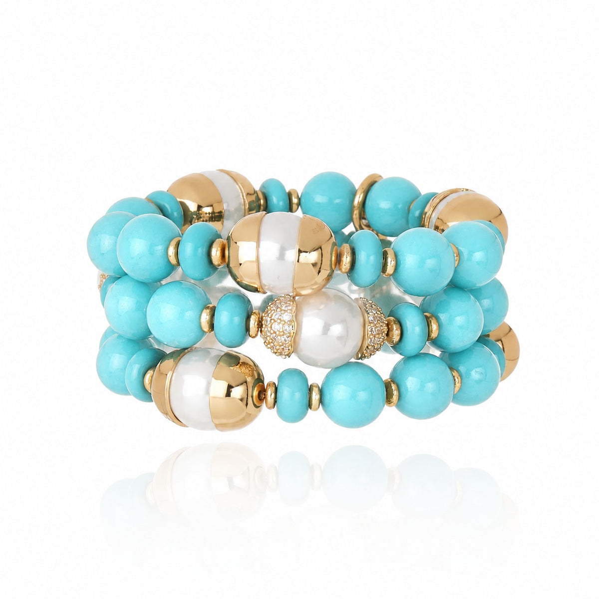 Portinari Trio Bracelet Turquoise