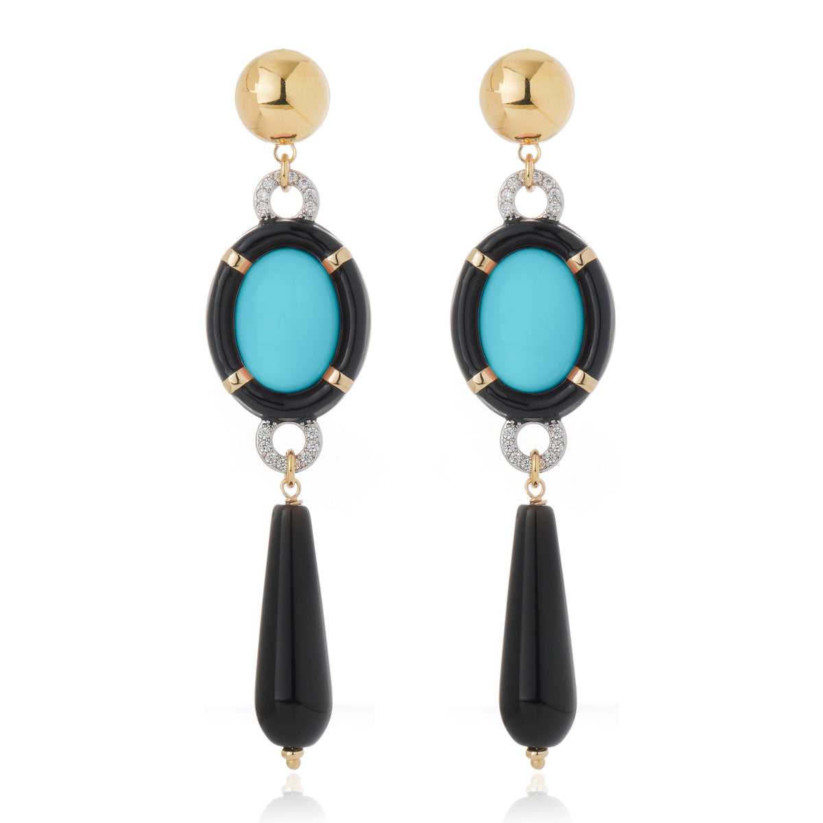 Fascino Drop Earring Turquoise