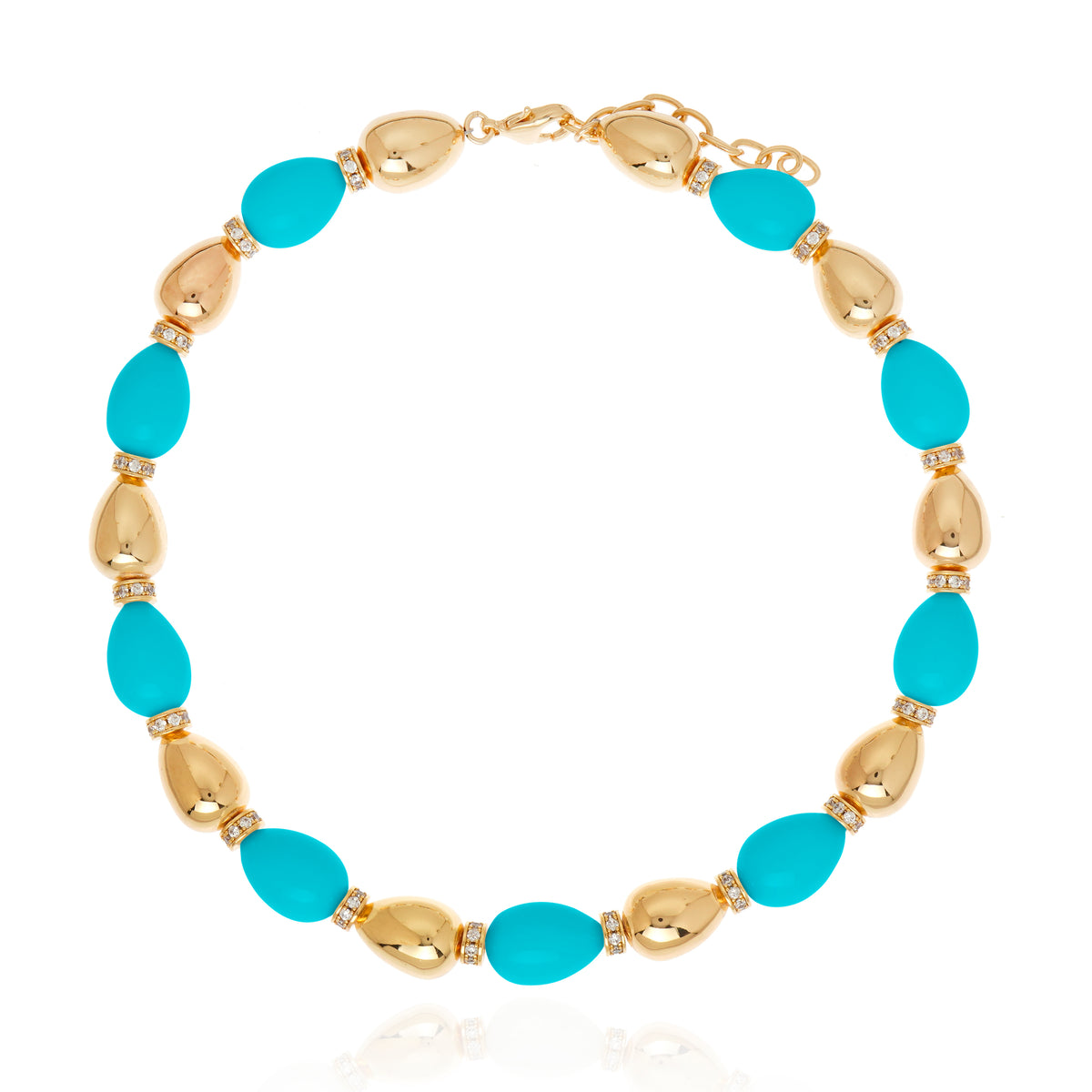 Volutta Necklace Turquoise
