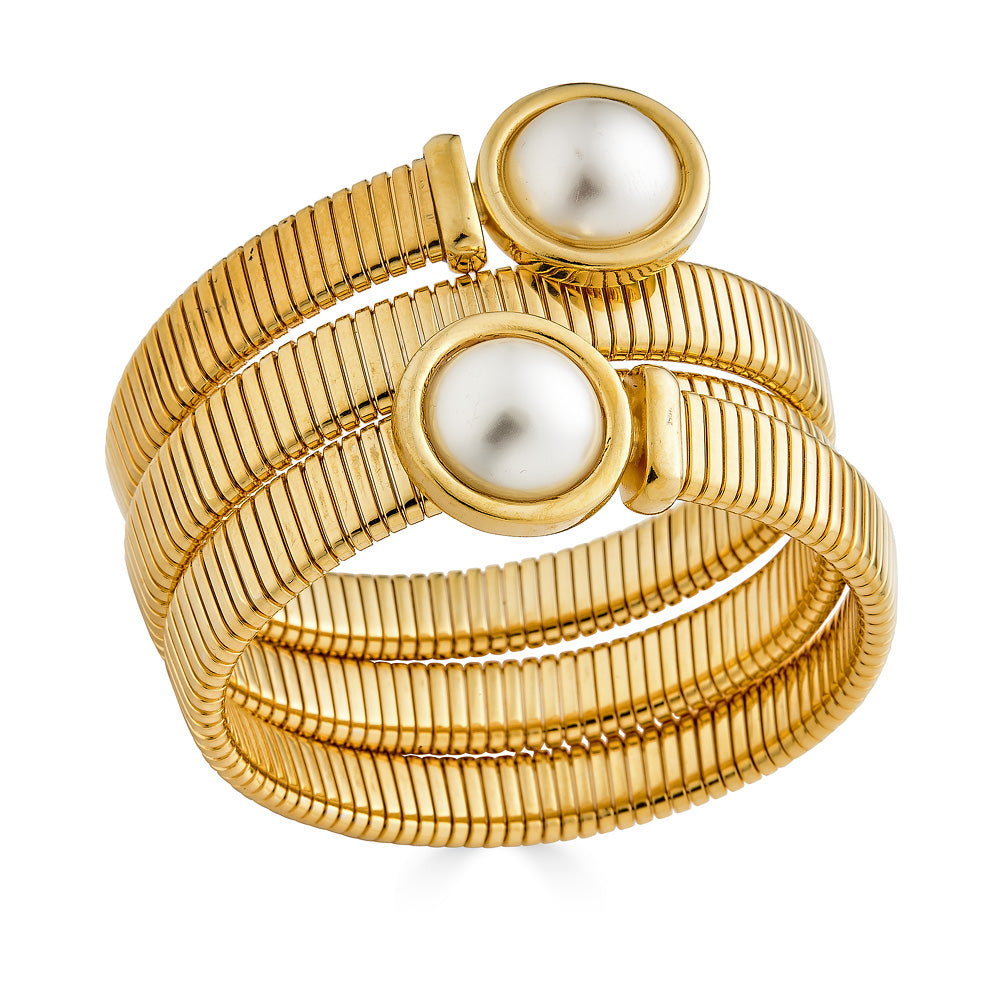 Zeta Arm Cuff 18K Gold Plated