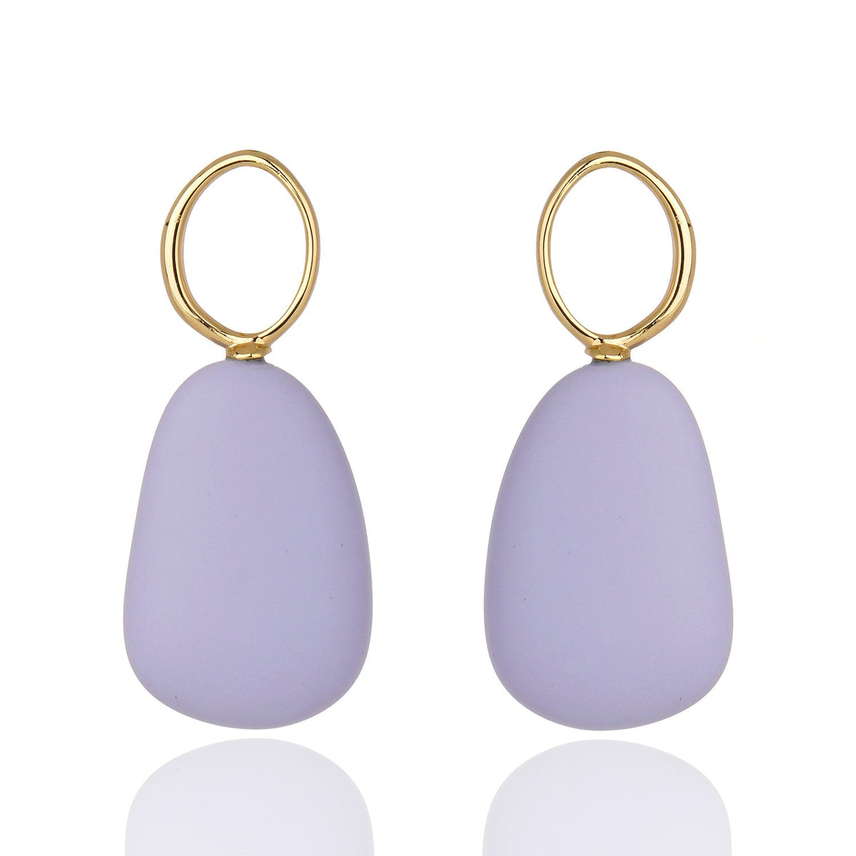 Concept Resin Earring - Lavender