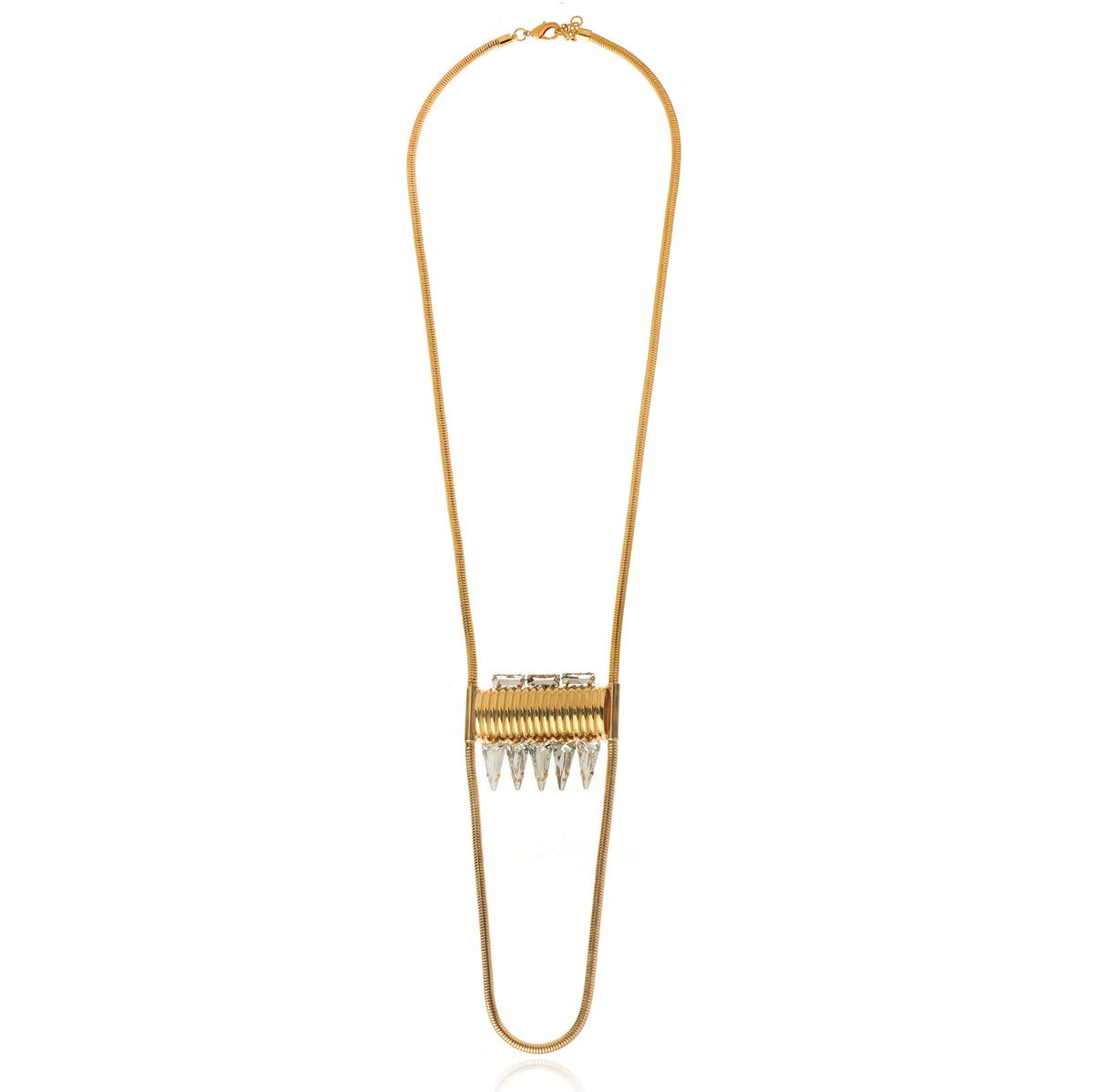 Bellatrix Long Necklace - Gold