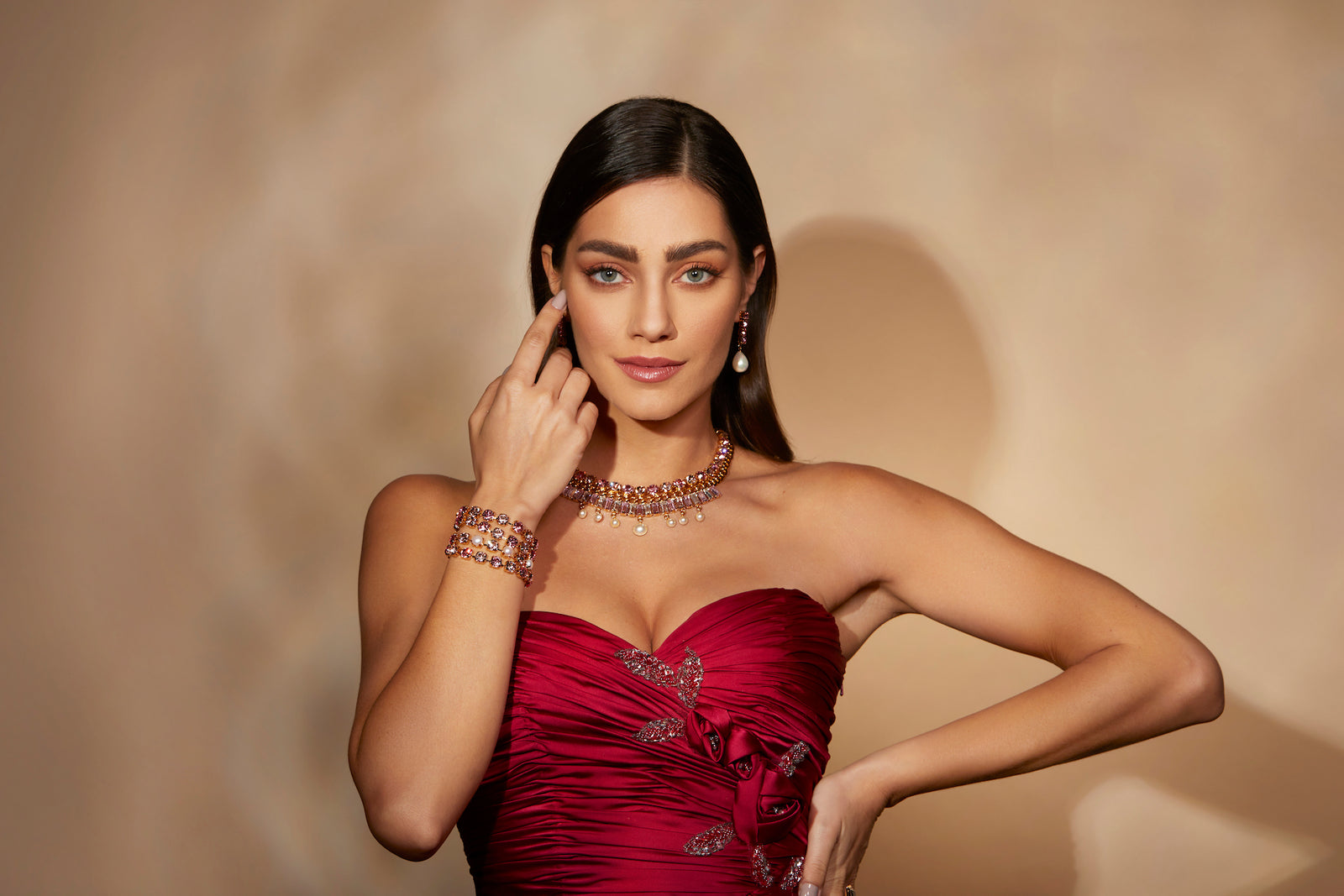 Extravagance Necklace Rose