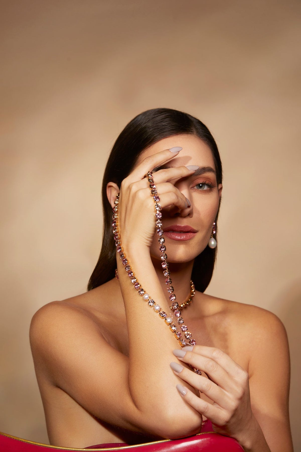 Dazzling Choker Black Diamond