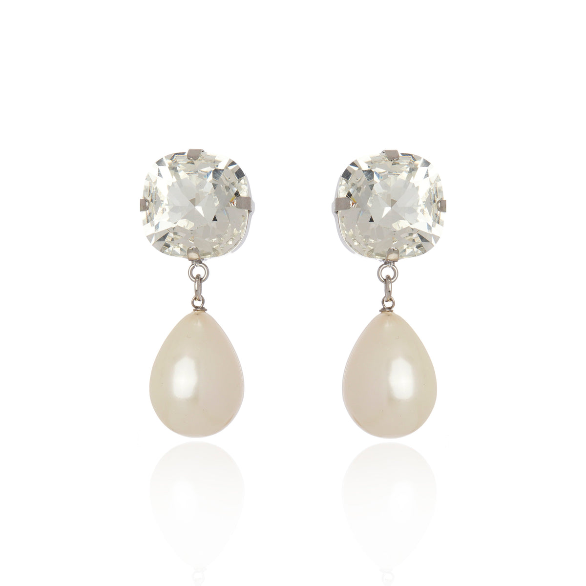 Glow Drop Earring Silver