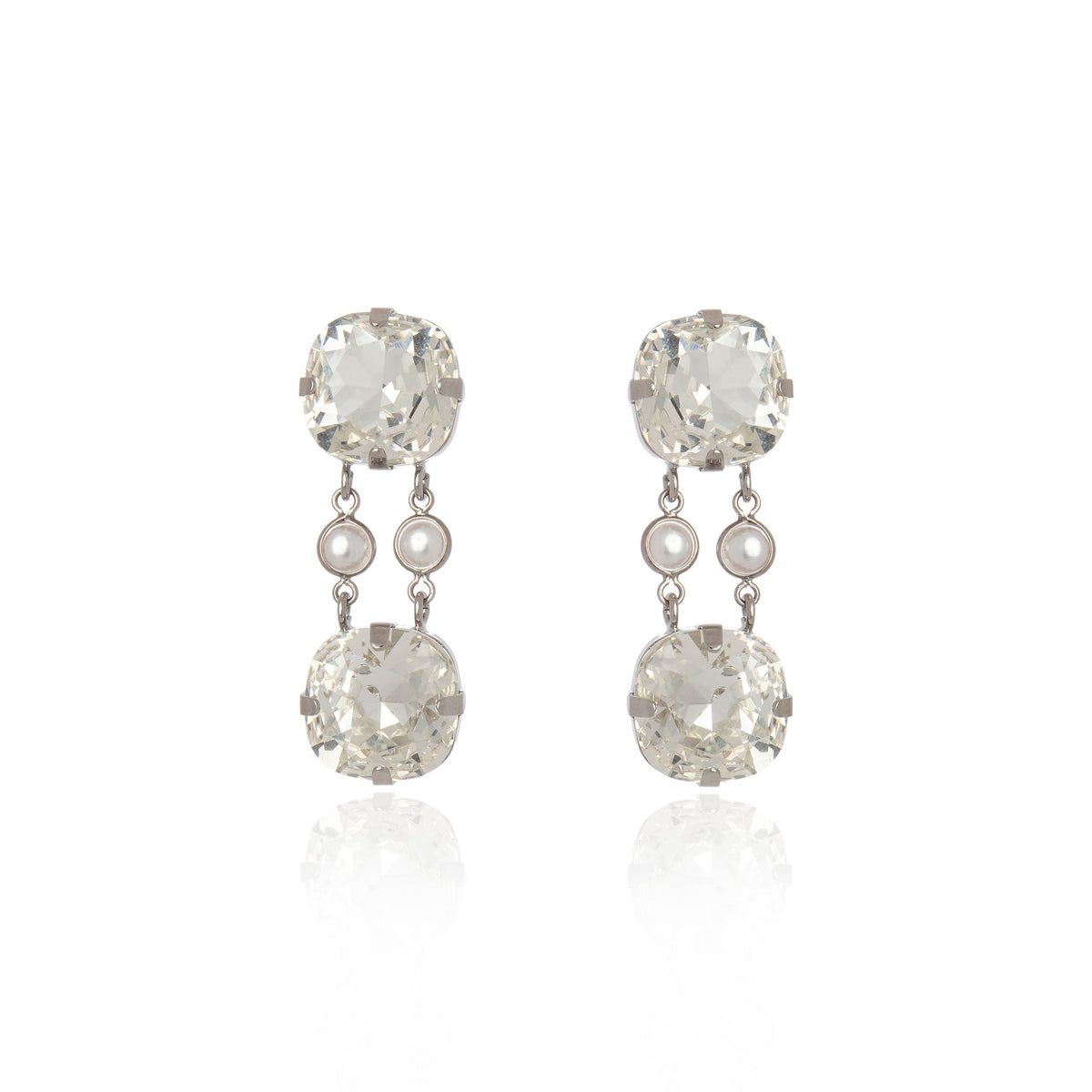 Antique Drop Earring Silver