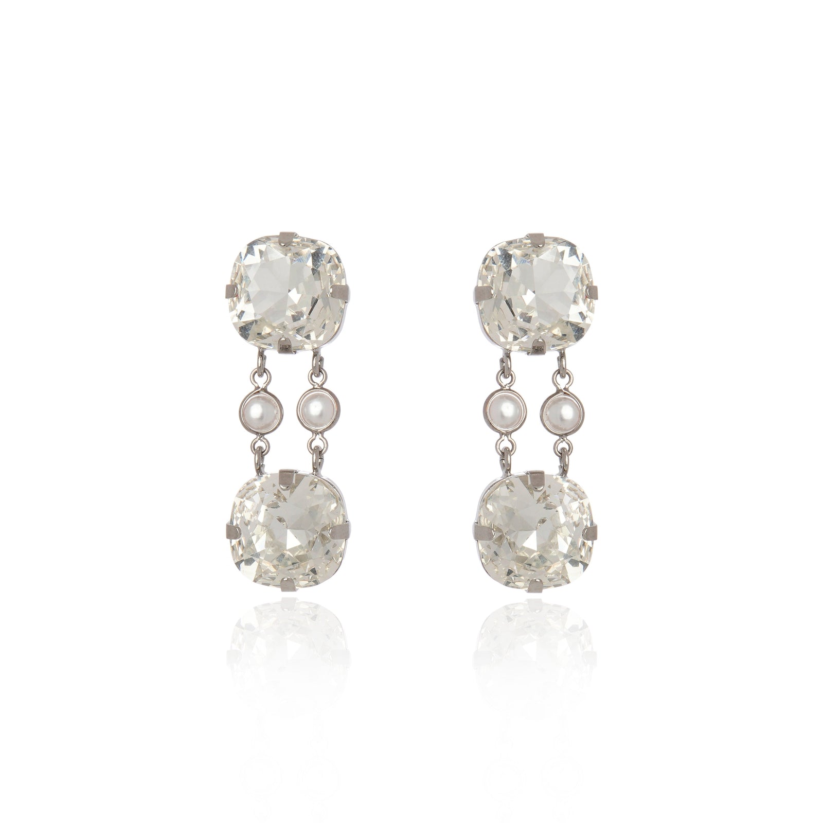 Antique Drop Earring Silver