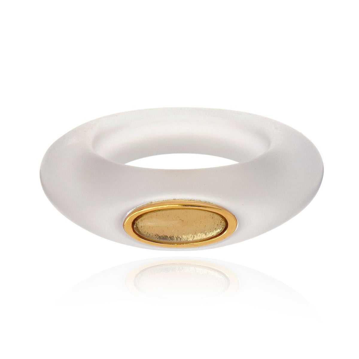 Max Resin Bangle - Clear
