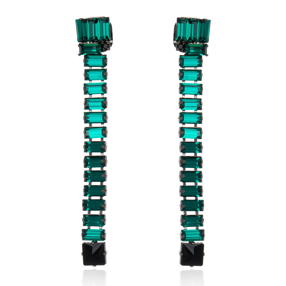 Noble Stack Earring Emerald
