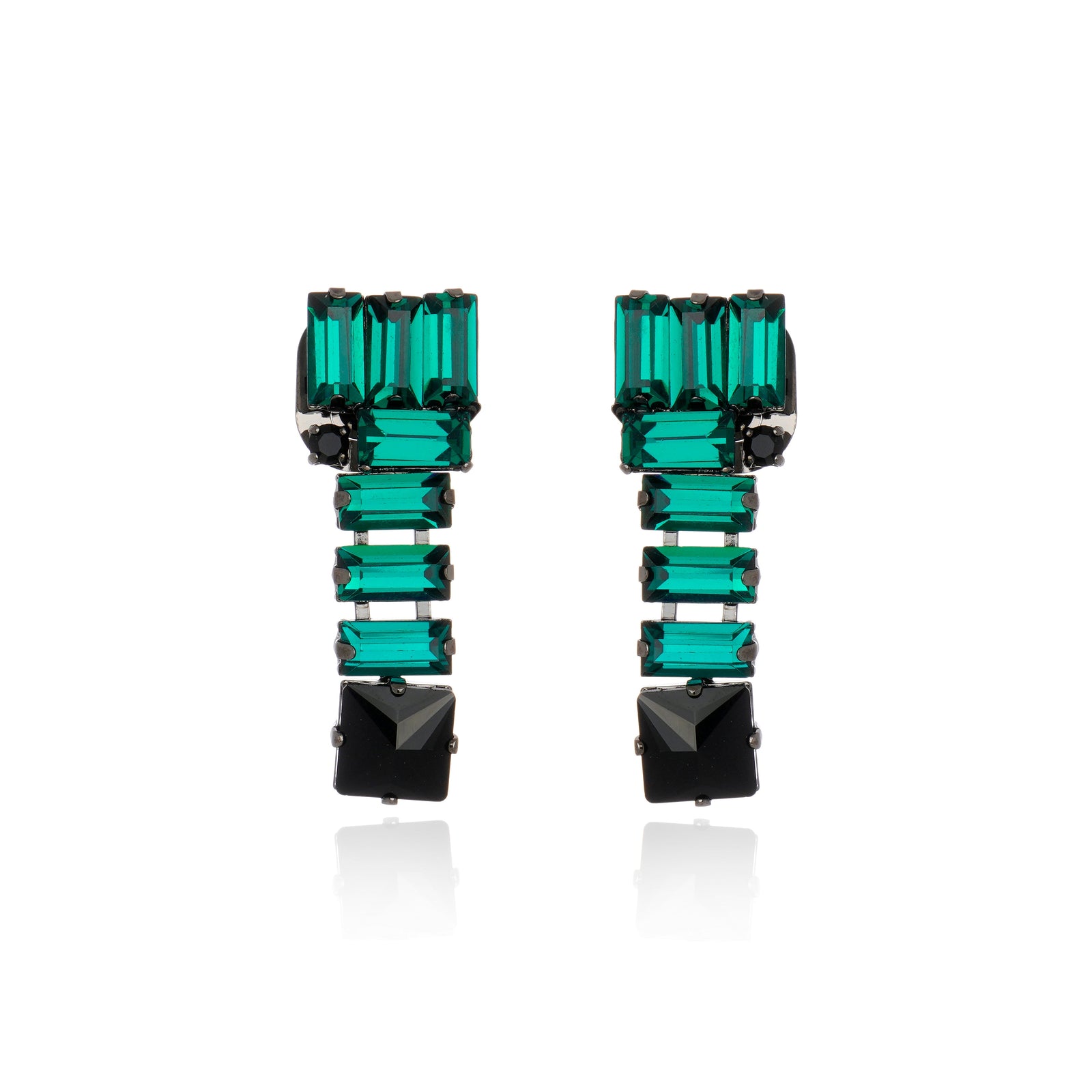 Mini Noble Earring Emerald